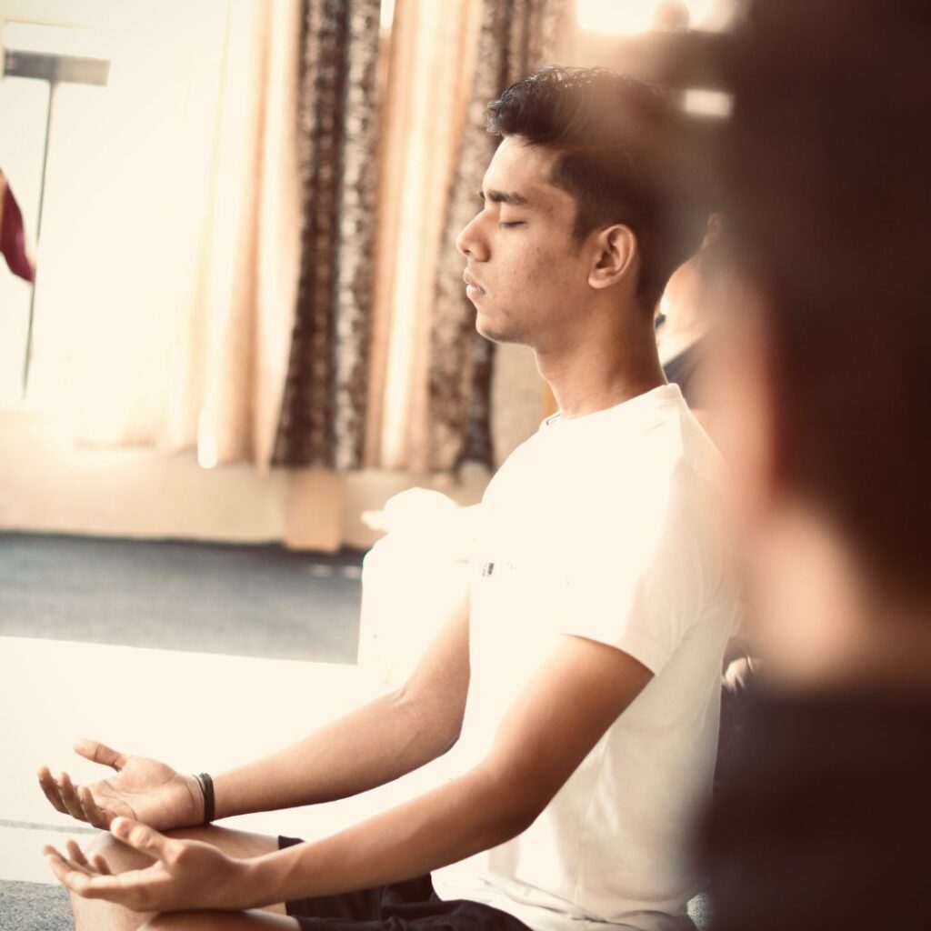 Meditation and Yoga Practice at Prakruti Yogashala