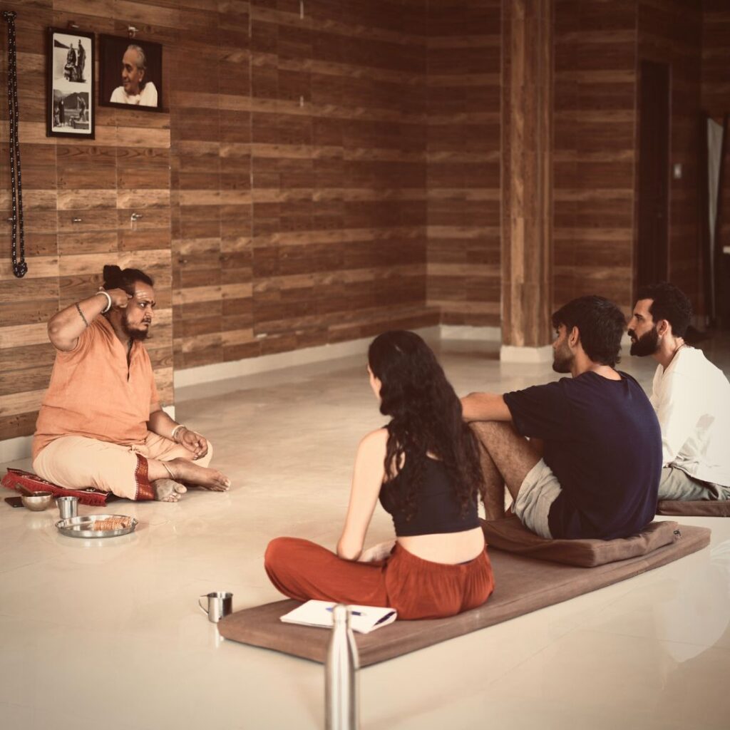 Yoga and ayurveda Practice at Rishikesh